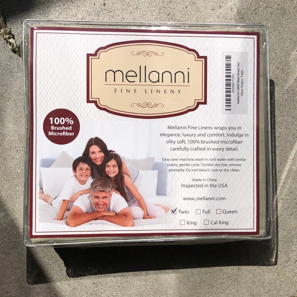 Mellanni Twin Bed 🛌 Sheets - Picture 2 of 6